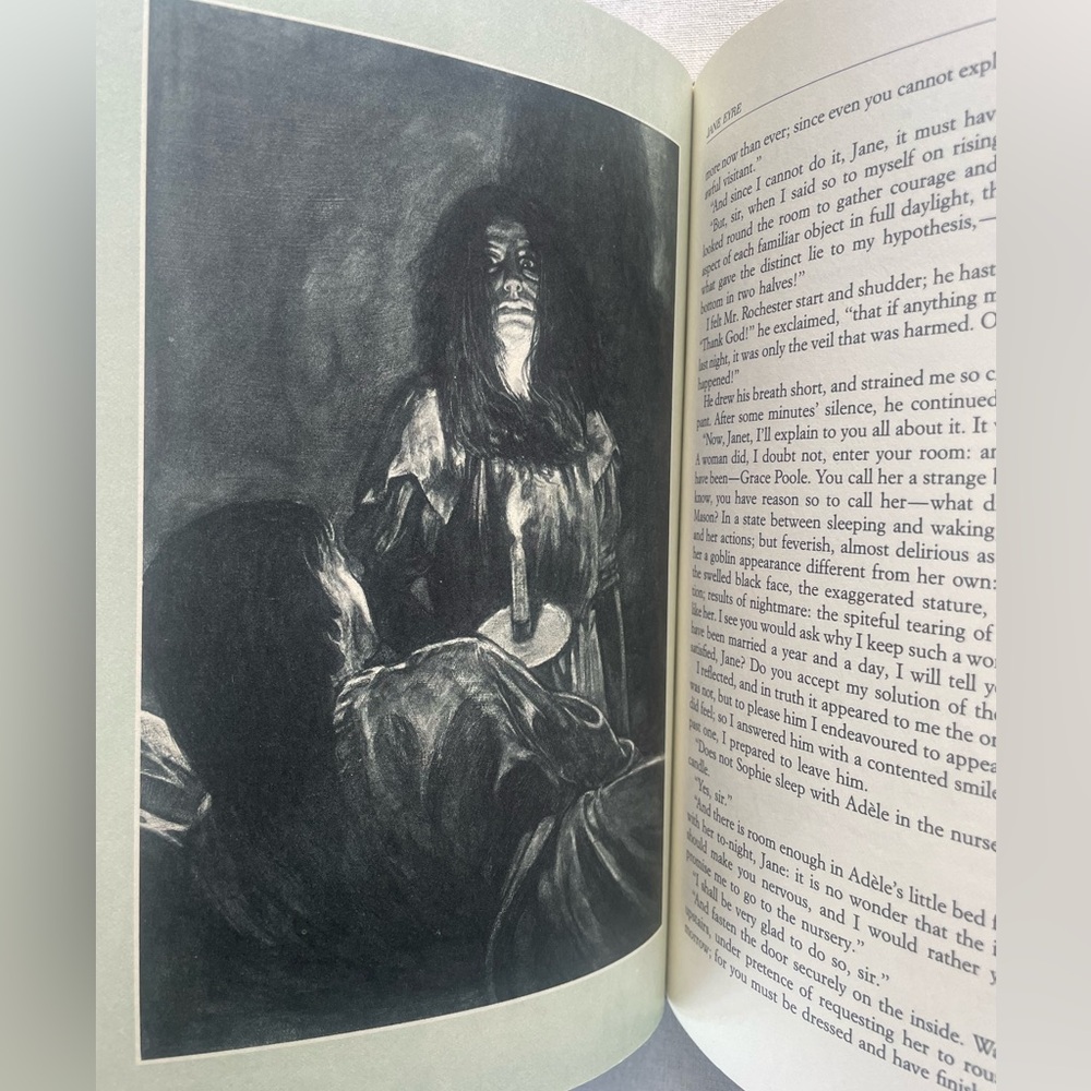 Jane Eyre by Charlotte Bronte Vintage Hardcover Book 1984 - Picture 10 of 14